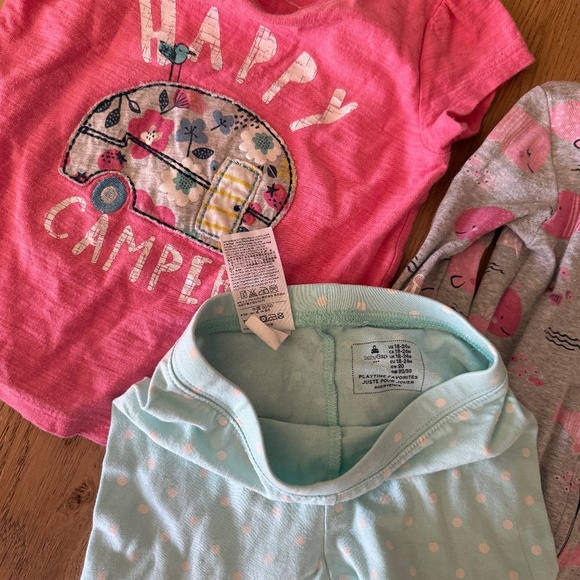 18-24months toddler bundle lot baby gap lucky brand pajamas heart etc - Picture 6 of 8